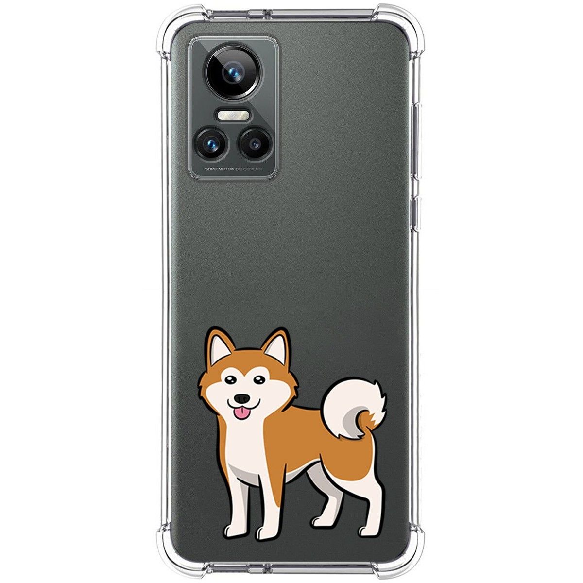 Funda Silicona Antigolpes para Realme GT Neo 3 5G diseño Perros 02 Dibujos