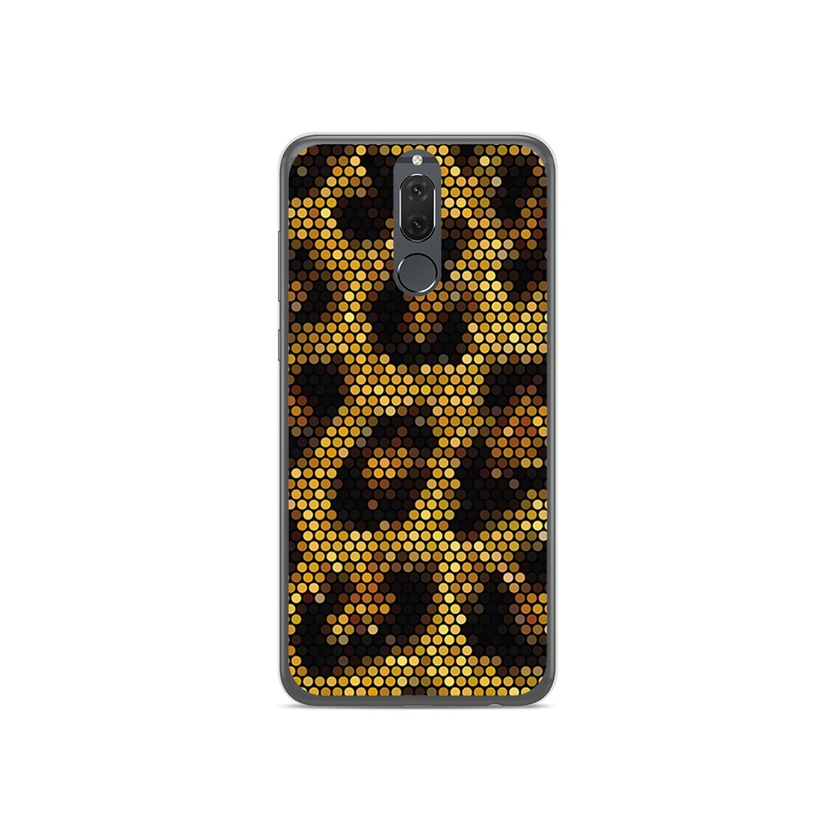 Funda Gel Tpu para Huawei Mate 10 Lite Diseño Leopardo Dibujos