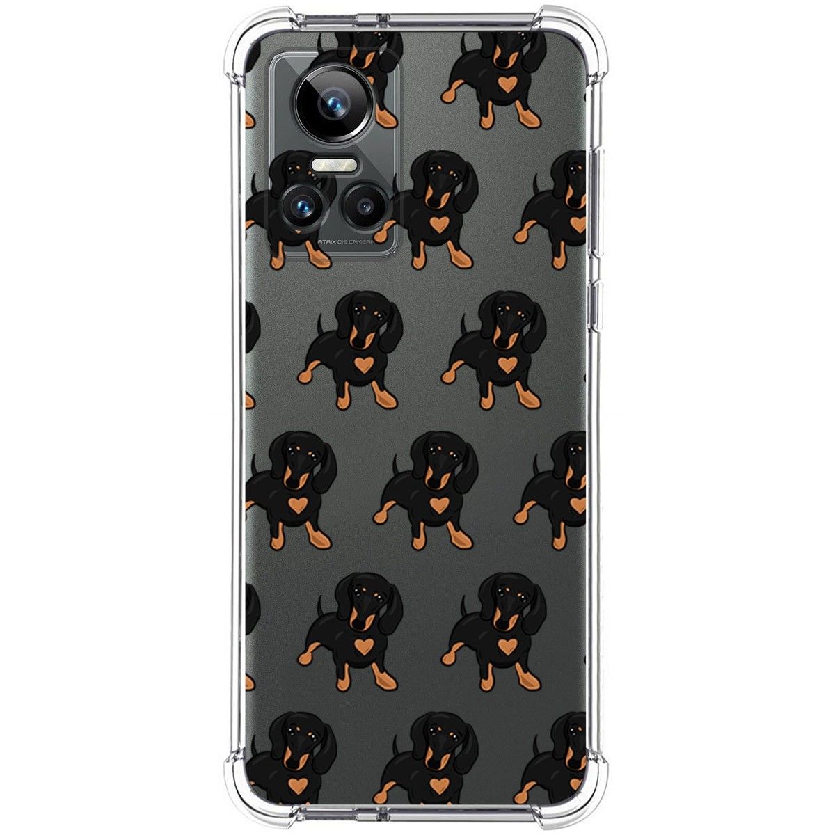 Funda Silicona Antigolpes para Realme GT Neo 3 5G diseño Perros 10 Dibujos
