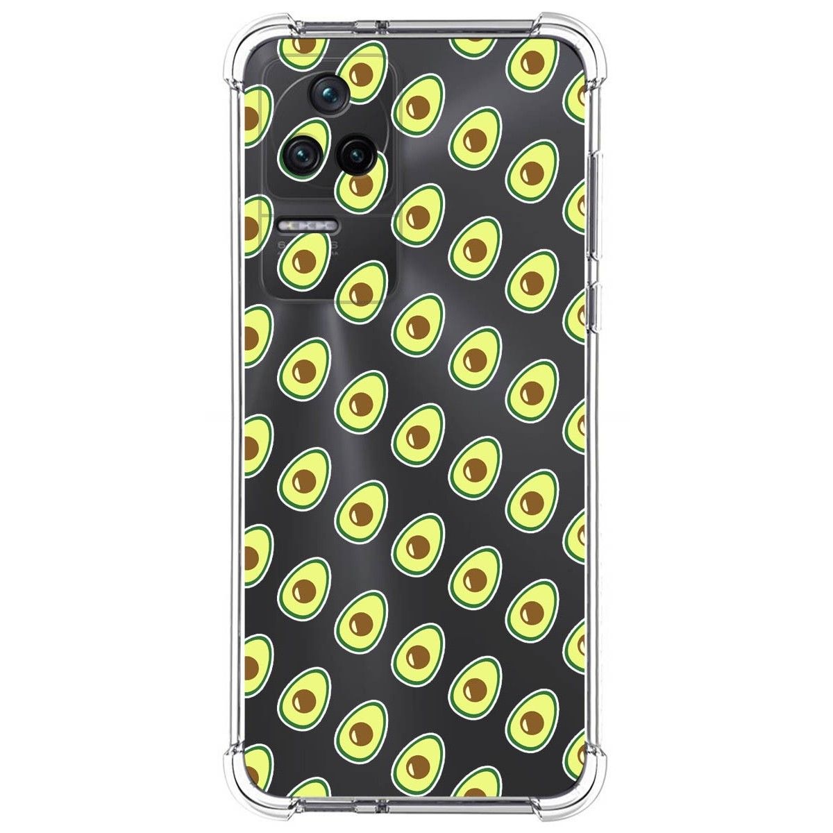 Funda Silicona Antigolpes para Xiaomi Poco F4 5G diseño Aguacate Dibujos
