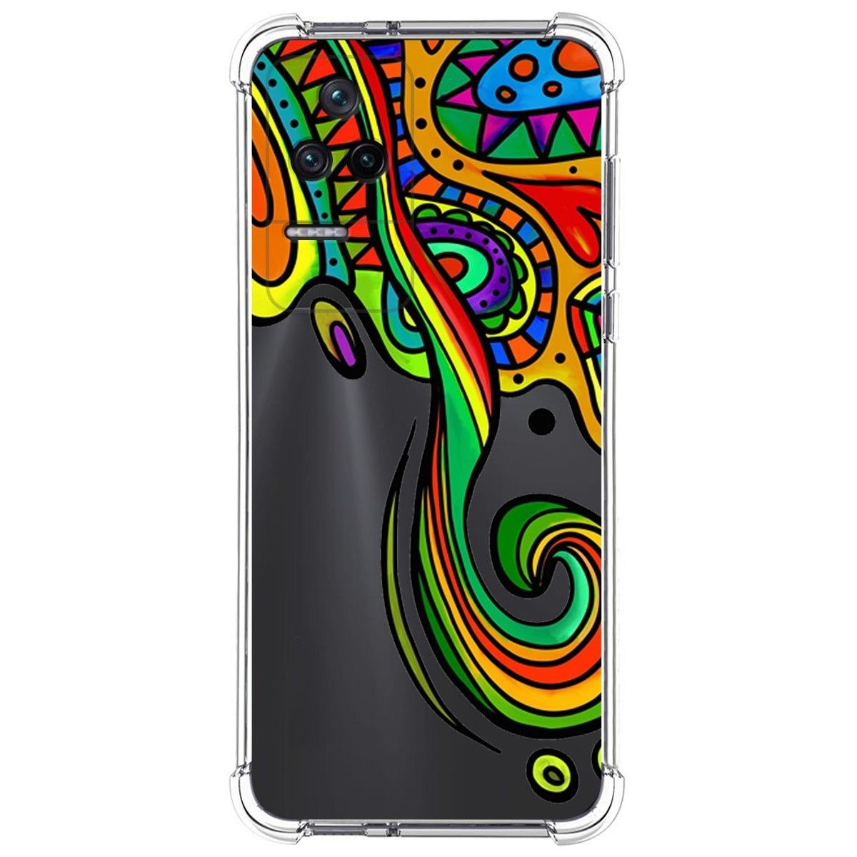 Funda Silicona Antigolpes para Xiaomi Poco F4 5G diseño Colores Dibujos