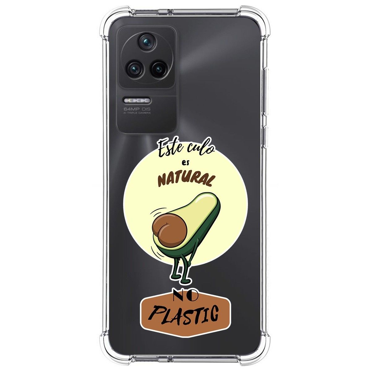 Funda Silicona Antigolpes para Xiaomi Poco F4 5G diseño Culo Natural Dibujos