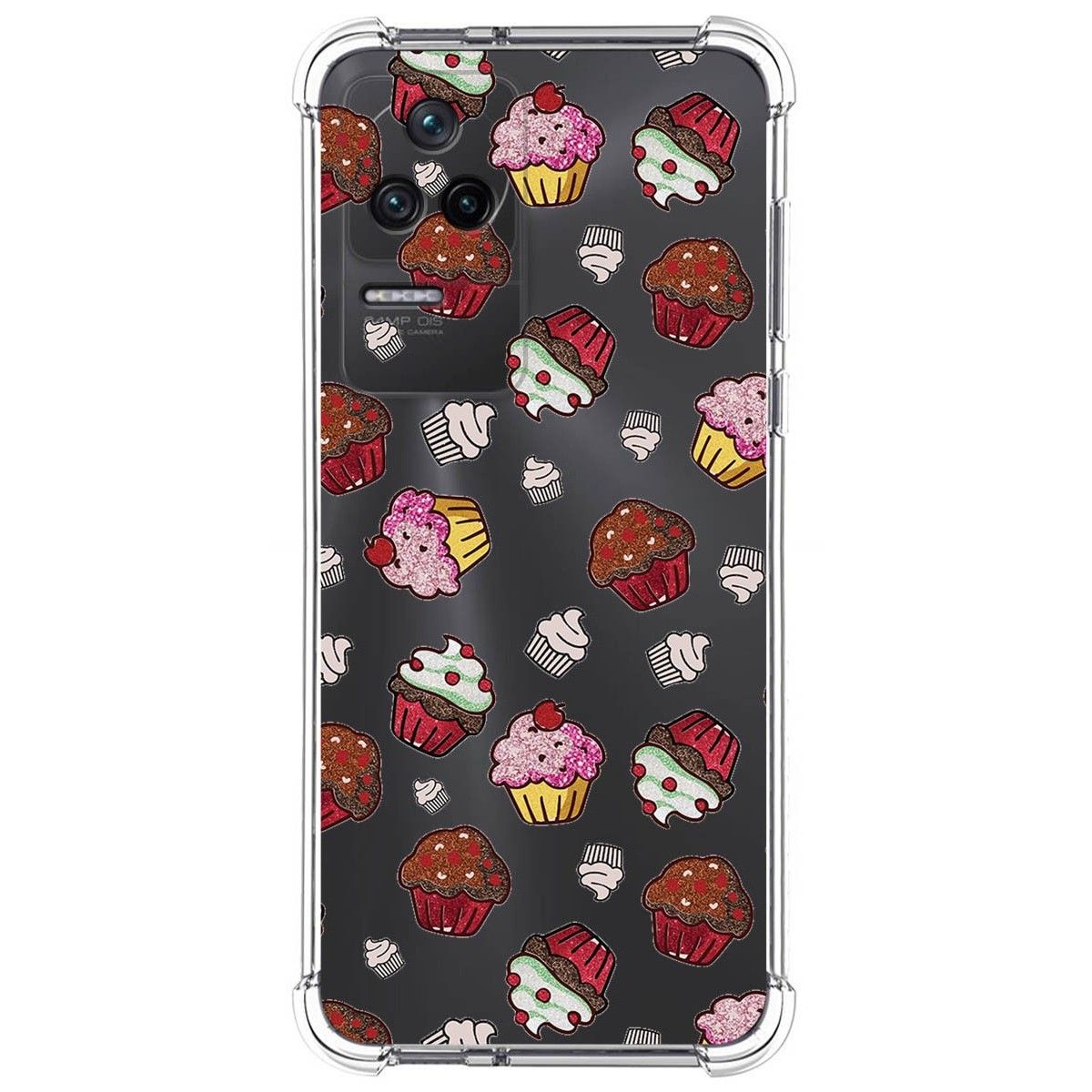 Funda Silicona Antigolpes para Xiaomi Poco F4 5G diseño Muffins Dibujos
