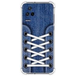 Funda Silicona Antigolpes para Xiaomi Poco F4 5G diseño Zapatillas 01 Dibujos