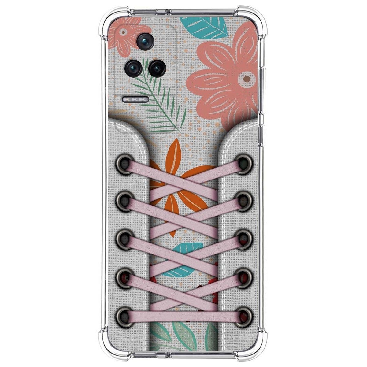 Funda Silicona Antigolpes para Xiaomi Poco F4 5G diseño Zapatillas 09 Dibujos