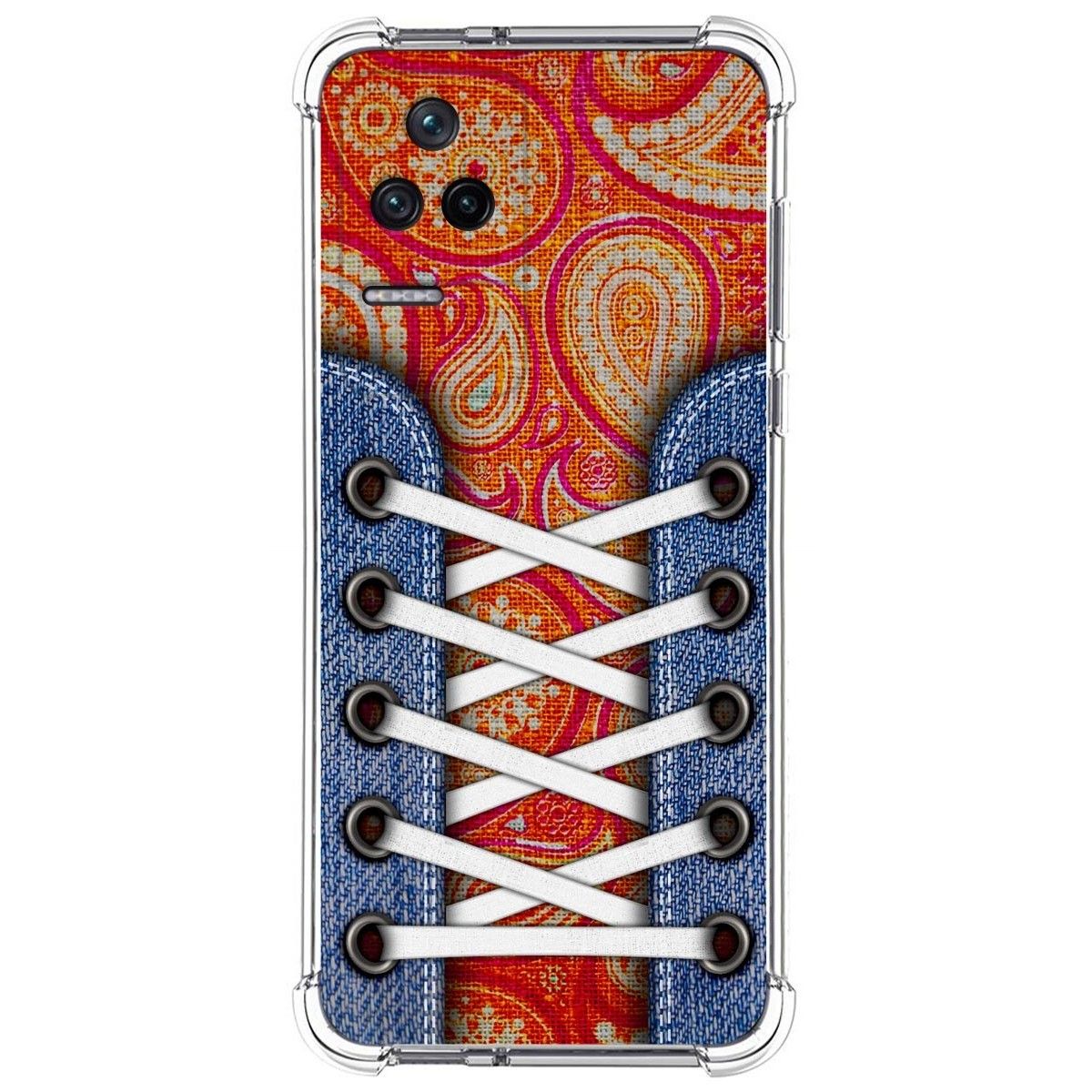 Funda Silicona Antigolpes para Xiaomi Poco F4 5G diseño Zapatillas 10 Dibujos