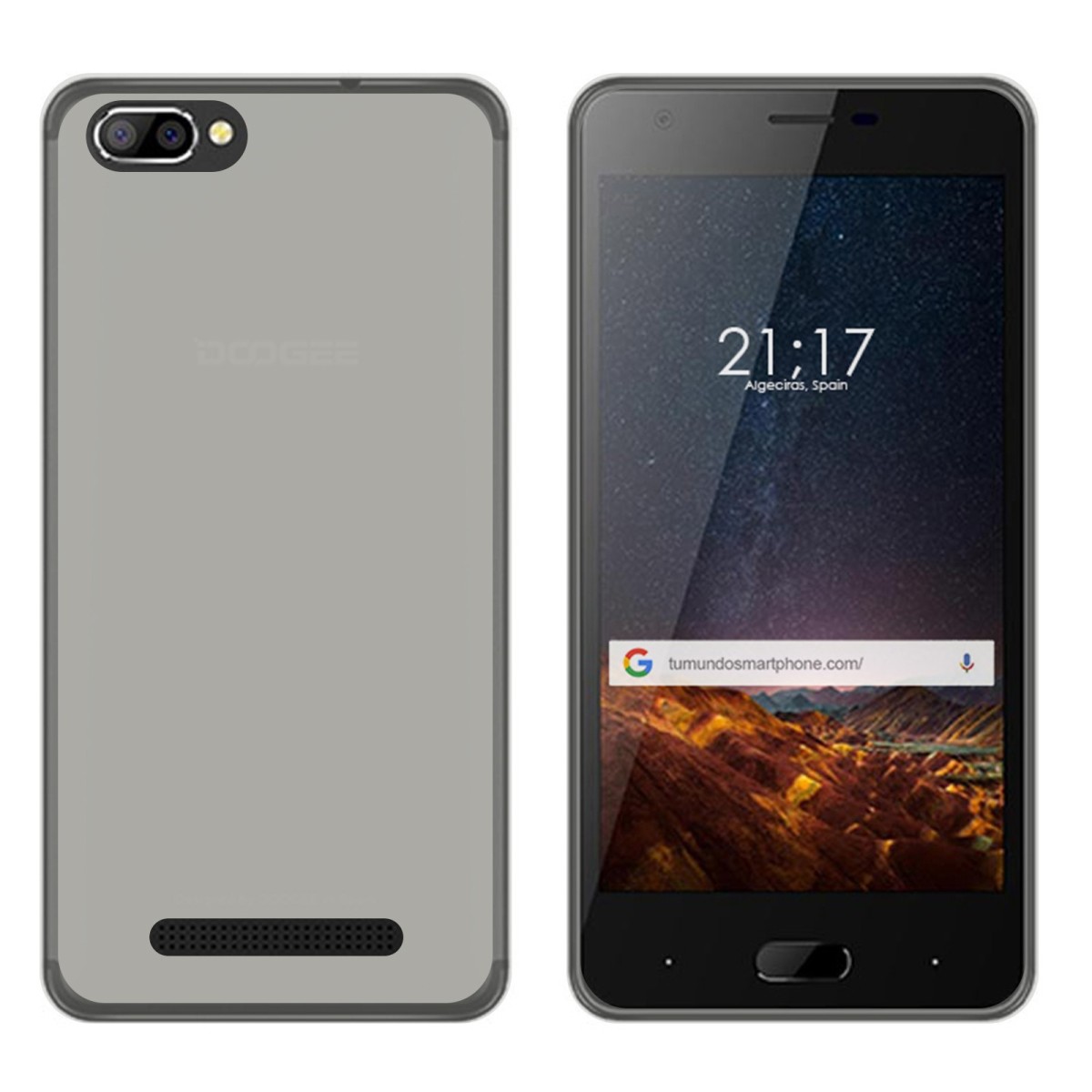 Funda Gel Tpu para Doogee X20 / X20L Color Transparente