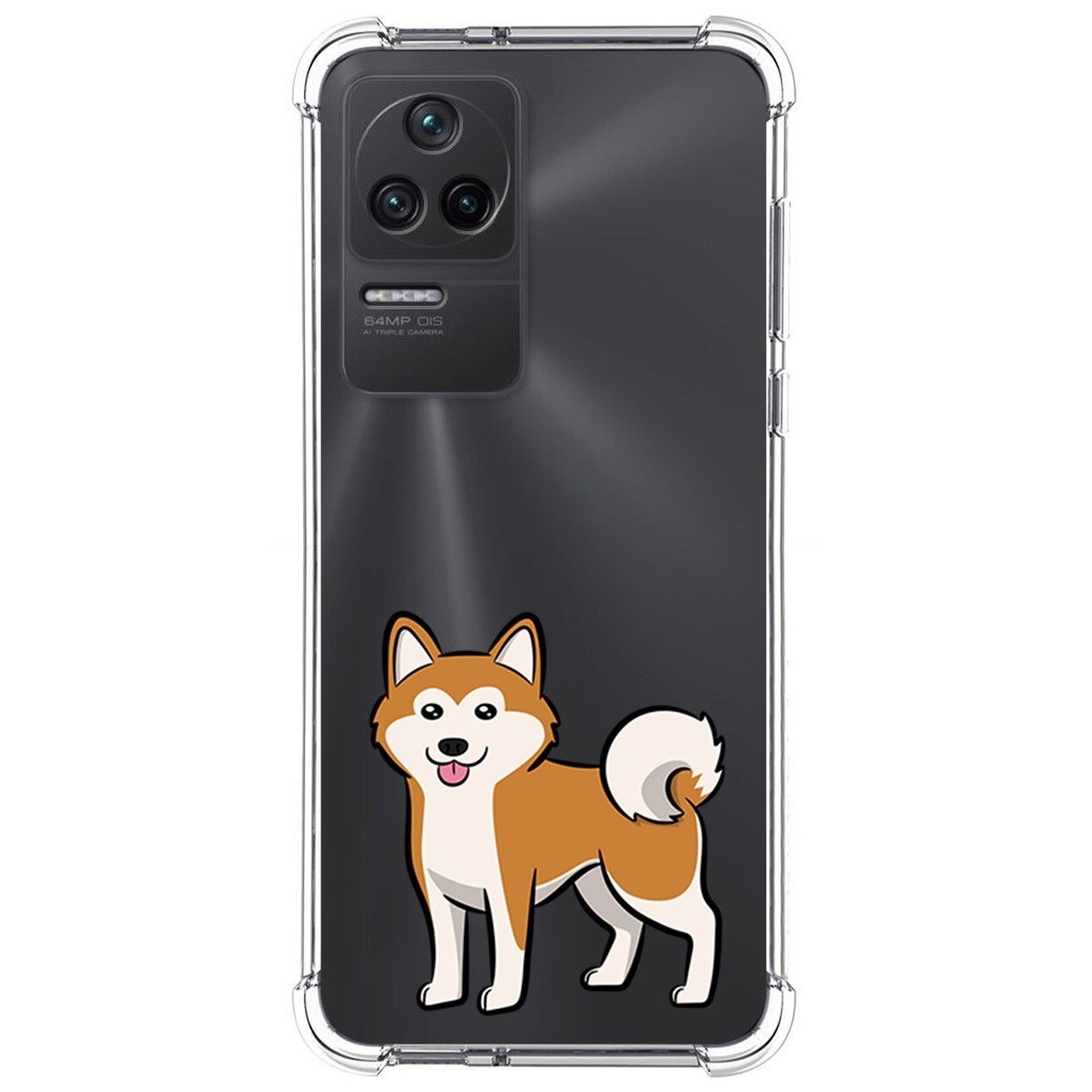 Funda Silicona Antigolpes para Xiaomi Poco F4 5G diseño Perros 02 Dibujos