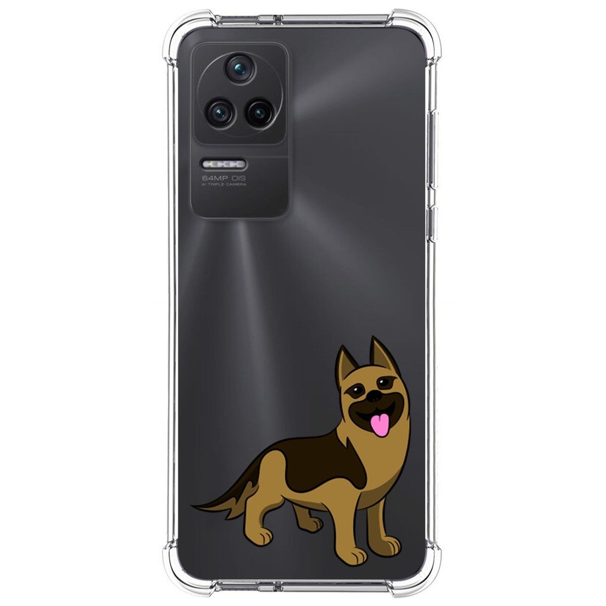 Funda Silicona Antigolpes para Xiaomi Poco F4 5G diseño Perros 03 Dibujos