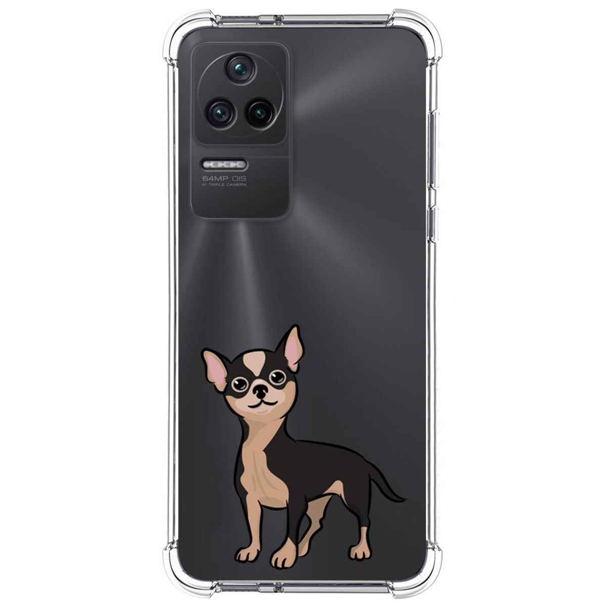 Funda Silicona Antigolpes para Xiaomi Poco F4 5G diseño Perros 05 Dibujos