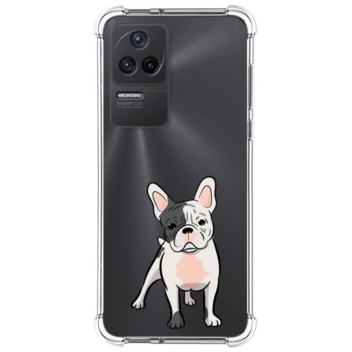 Funda Silicona Antigolpes para Xiaomi Poco F4 5G diseño Perros 06 Dibujos