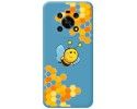 Funda Silicona Líquida Azul para Huawei Honor Magic 4 Lite diseño Abeja Dibujos