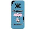 Funda Silicona Líquida Azul para Huawei Honor Magic 4 Lite diseño Vaca Dibujos