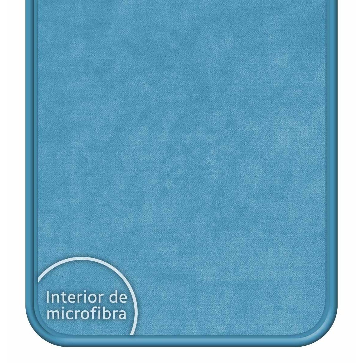 Funda Silicona Líquida Azul para Huawei Honor Magic 4 Lite diseño Vegan Life Dibujos