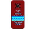 Funda Silicona Líquida Roja para Huawei Honor Magic 4 Lite diseño Agua Dibujos