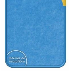 Funda Silicona Líquida Azul para ZTE Blade A51 diseño Cerdos Dibujos 2