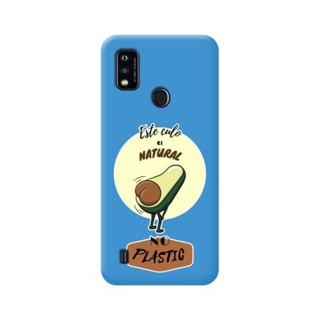 Funda Silicona Líquida Azul para ZTE Blade A51 diseño Culo Natural Dibujos