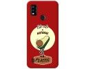 Funda Silicona Líquida Roja para ZTE Blade A51 diseño Culo Natural Dibujos