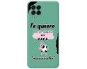 Funda Silicona Líquida Verde para Samsung Galaxy M53 5G diseño Vaca Dibujos