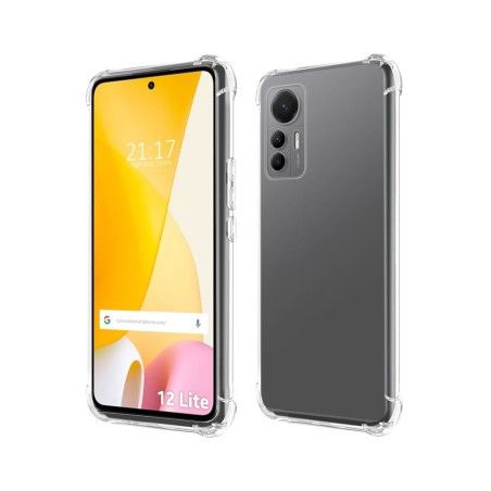 Funda Silicona Antigolpes Transparente para Xiaomi 12 Lite 5G