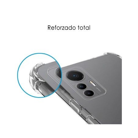 Funda Silicona Antigolpes Transparente para Xiaomi 12 Lite 5G