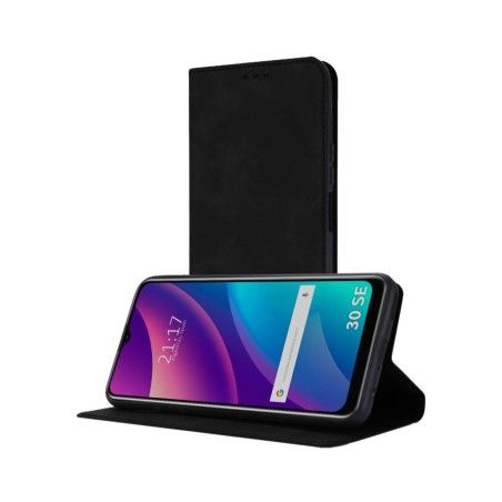 Funda Polipiel con Tarjetero para TCL 30 SE / 30E / 306 Color Negra
