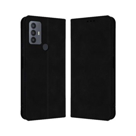 Funda Polipiel con Tarjetero para TCL 30 SE / 30E / 306 Color Negra