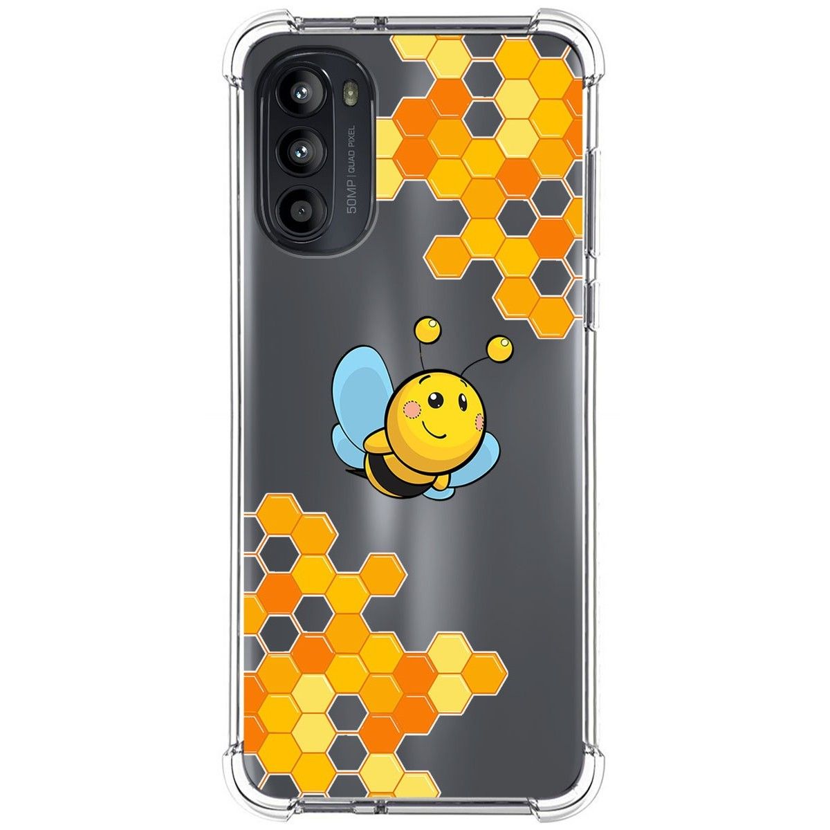 Funda Silicona Antigolpes para Motorola Moto G52 4G diseño Abeja Dibujos