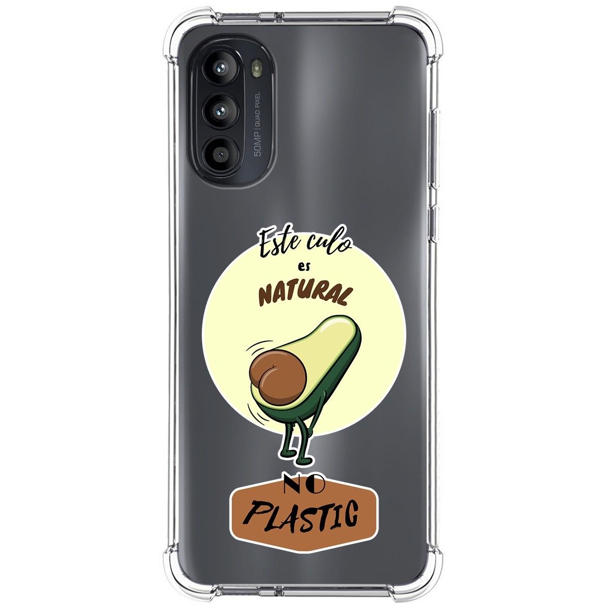 Funda Silicona Antigolpes para Motorola Moto G52 4G diseño Culo Natural Dibujos