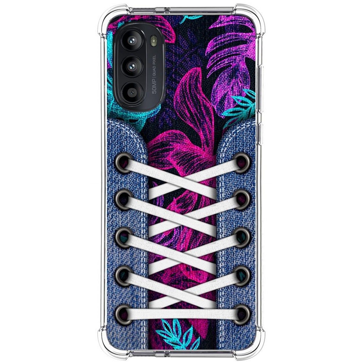 Funda Silicona Antigolpes para Motorola Moto G52 4G diseño Zapatillas 07 Dibujos