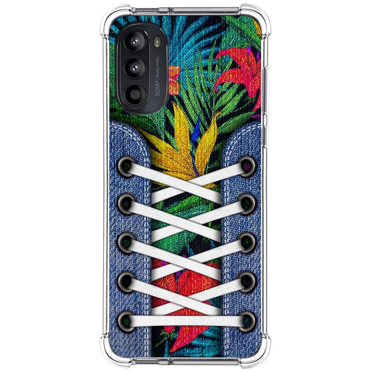 Funda Silicona Antigolpes para Motorola Moto G52 4G diseño Zapatillas 12 Dibujos