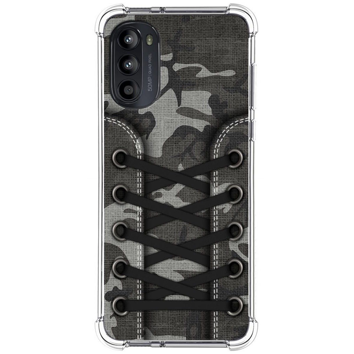 Funda Silicona Antigolpes para Motorola Moto G52 4G diseño Zapatillas 15 Dibujos