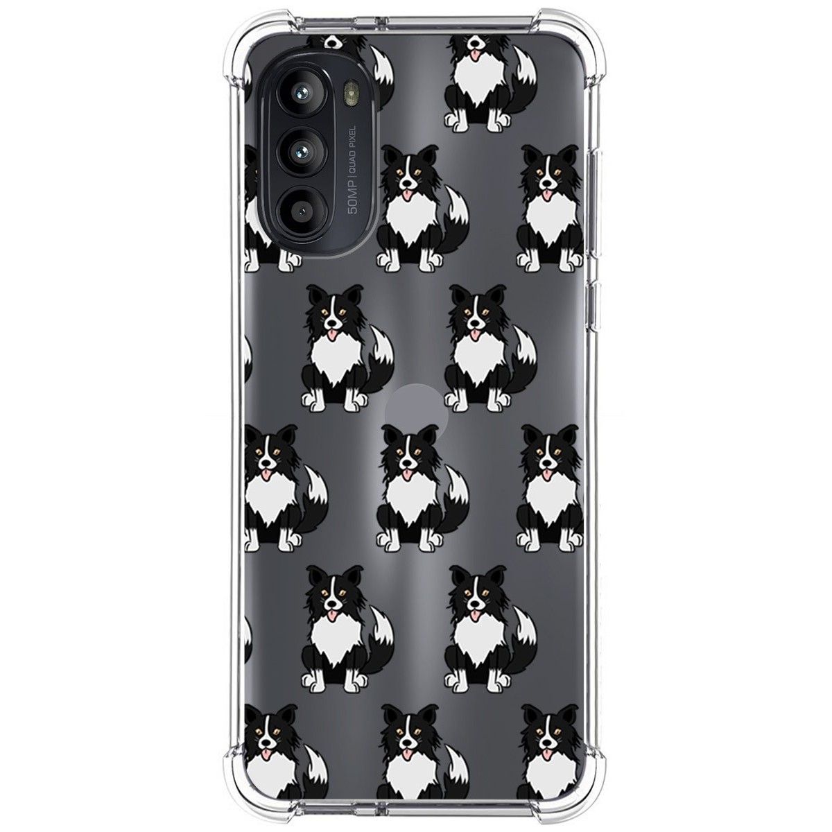 Funda Silicona Antigolpes para Motorola Moto G52 4G diseño Perros 07 Dibujos
