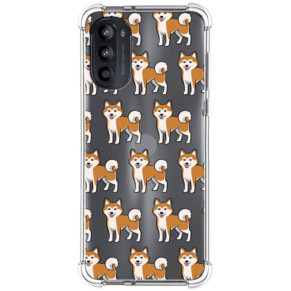 Funda Silicona Antigolpes para Motorola Moto G52 4G diseño Perros 08 Dibujos