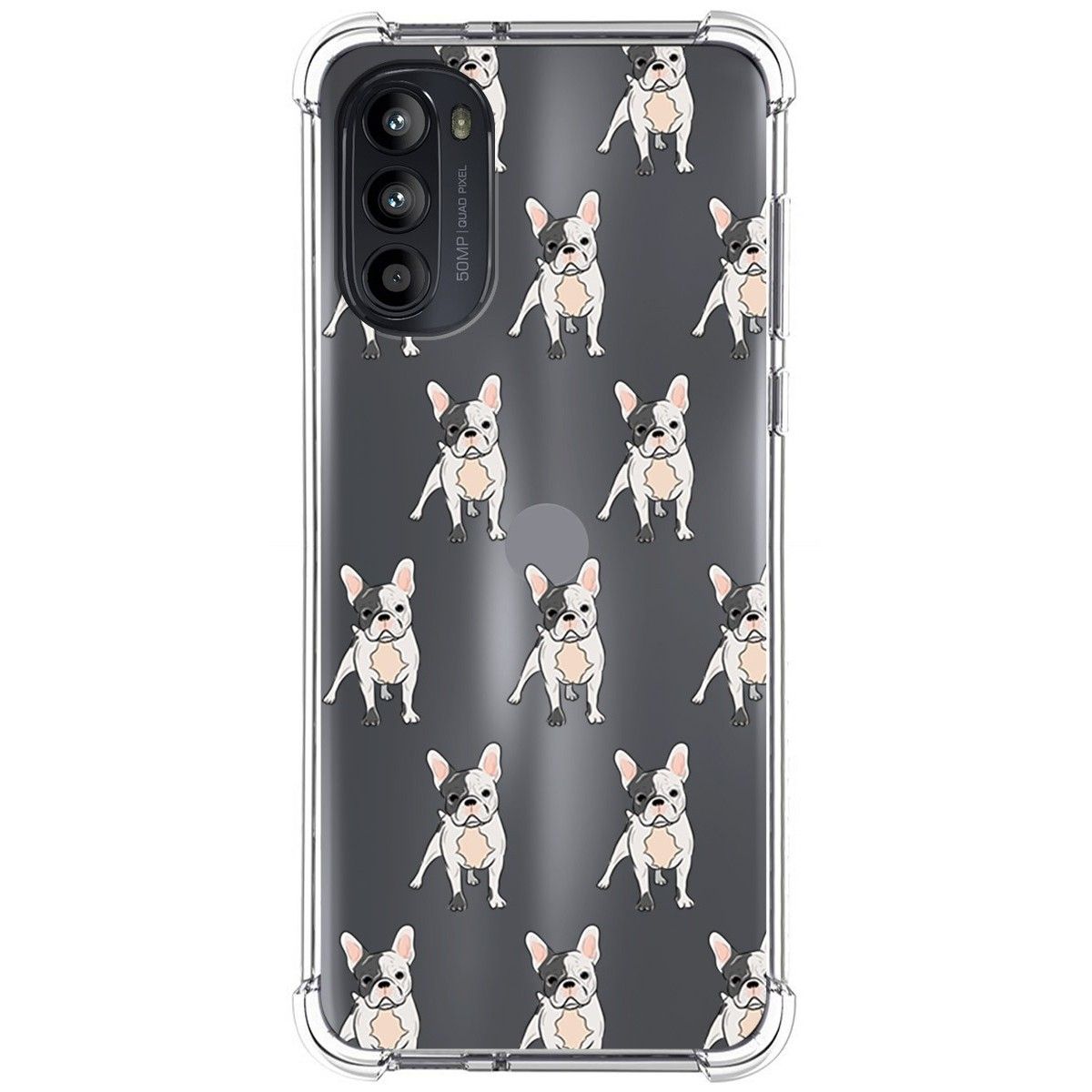 Funda Silicona Antigolpes para Motorola Moto G52 4G diseño Perros 12 Dibujos
