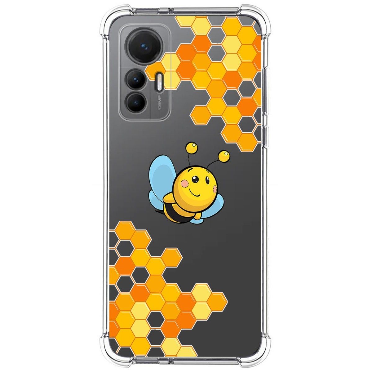 Funda Silicona Antigolpes para Xiaomi 12 Lite 5G diseño Abeja Dibujos