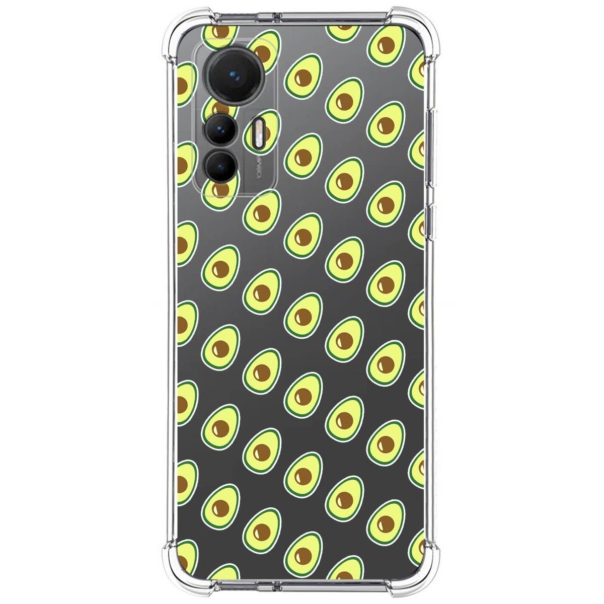 Funda Silicona Antigolpes para Xiaomi 12 Lite 5G diseño Aguacate Dibujos