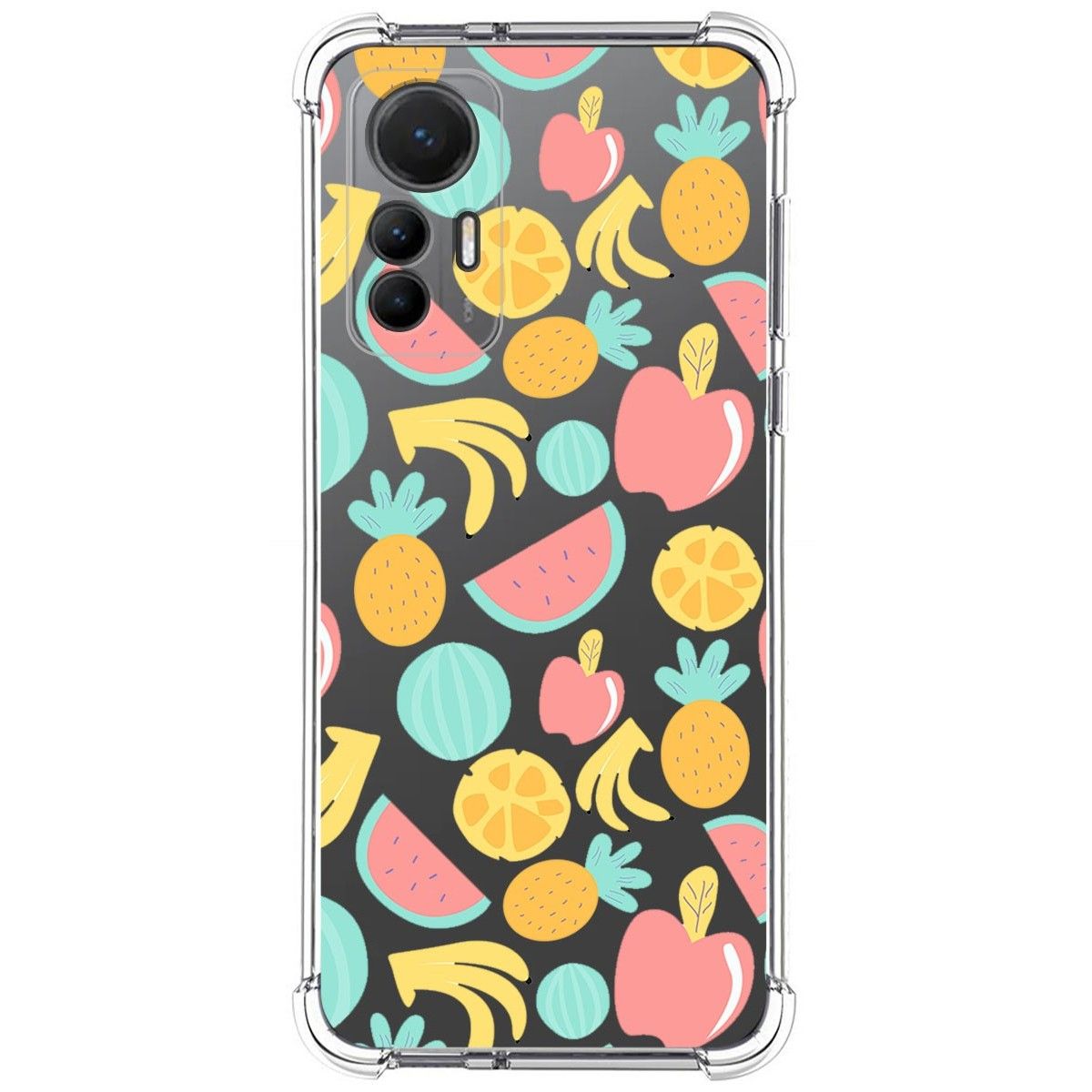 Funda Silicona Antigolpes para Xiaomi 12 Lite 5G diseño Frutas 02 Dibujos