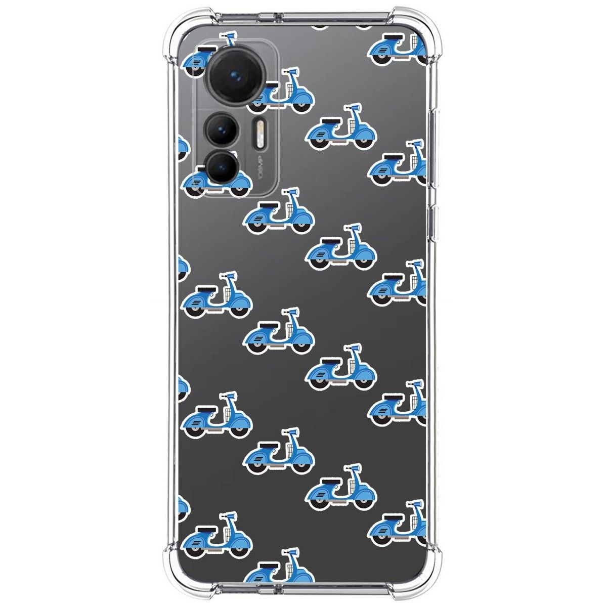Funda Silicona Antigolpes para Xiaomi 12 Lite 5G diseño Scooter Dibujos