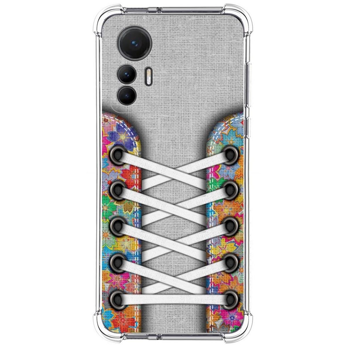 Funda Silicona Antigolpes para Xiaomi 12 Lite 5G diseño Zapatillas 04 Dibujos