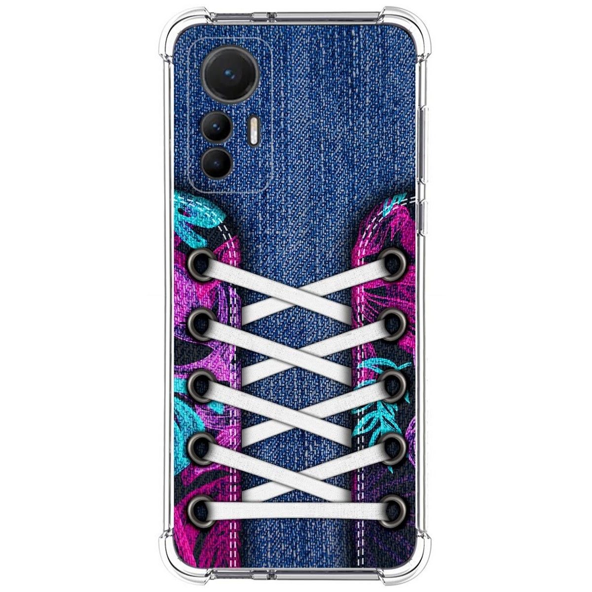 Funda Silicona Antigolpes para Xiaomi 12 Lite 5G diseño Zapatillas 06 Dibujos