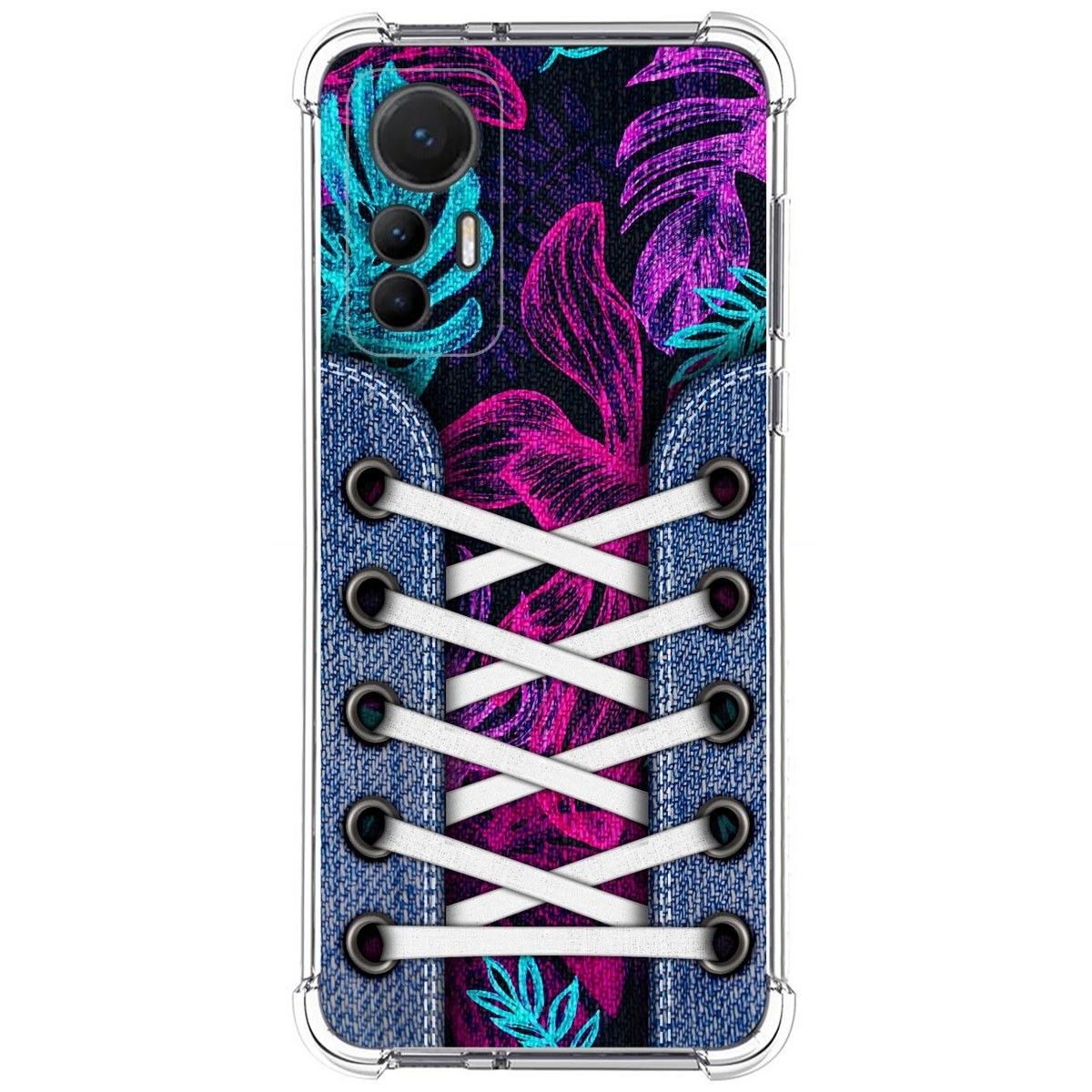 Funda Silicona Antigolpes para Xiaomi 12 Lite 5G diseño Zapatillas 07 Dibujos