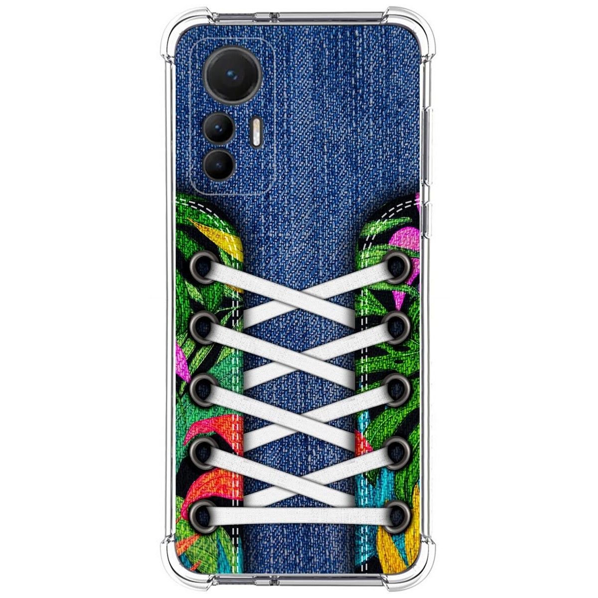 Funda Silicona Antigolpes para Xiaomi 12 Lite 5G diseño Zapatillas 13 Dibujos