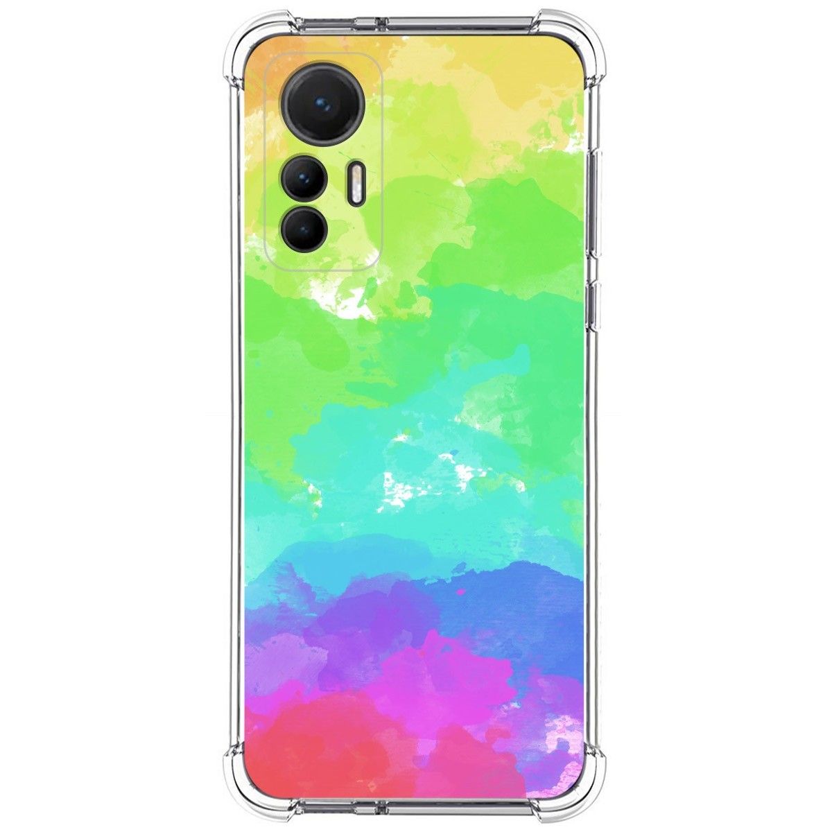Funda Silicona Antigolpes para Xiaomi 12 Lite 5G diseño Acuarela 03 Dibujos