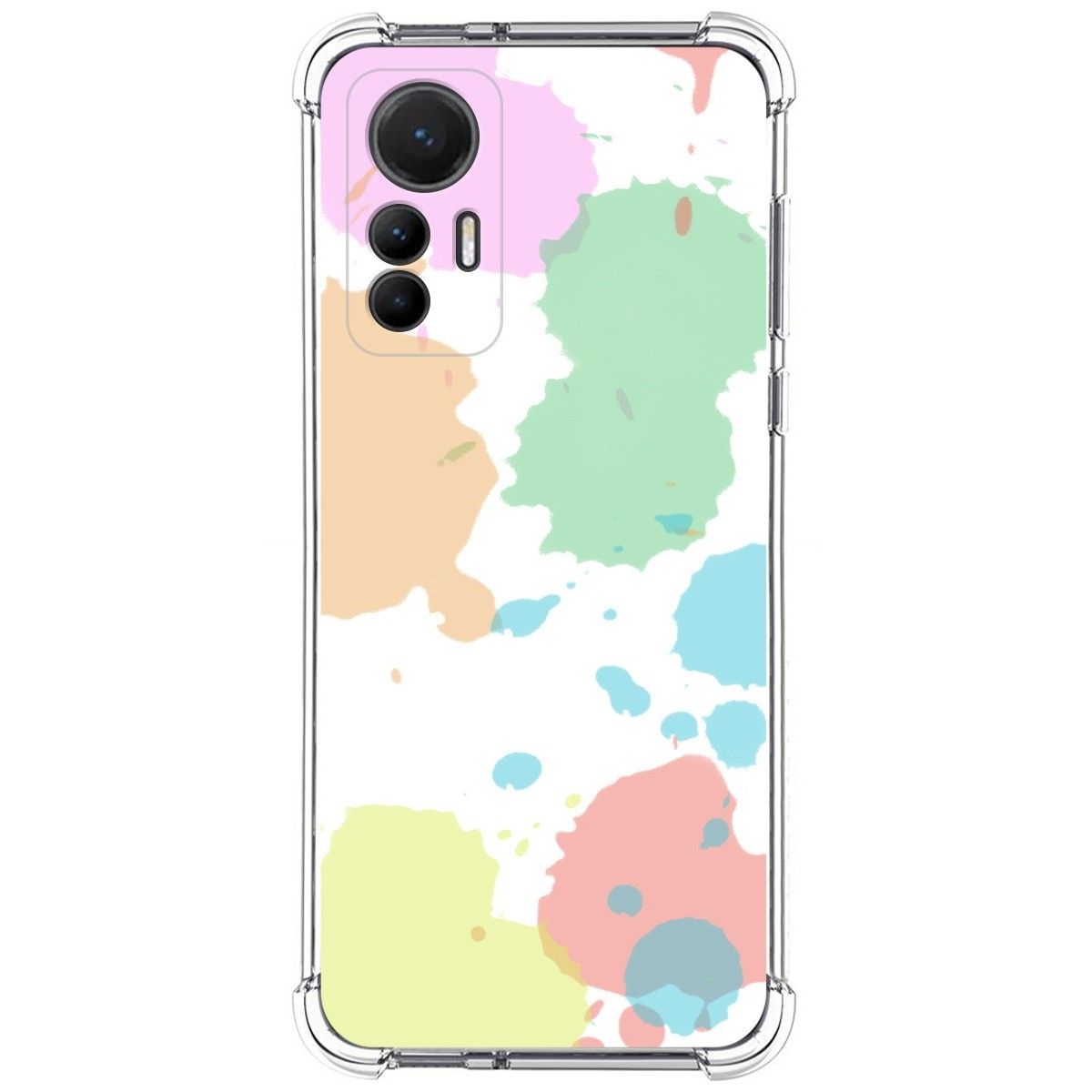 Funda Silicona Antigolpes para Xiaomi 12 Lite 5G diseño Acuarela 05 Dibujos