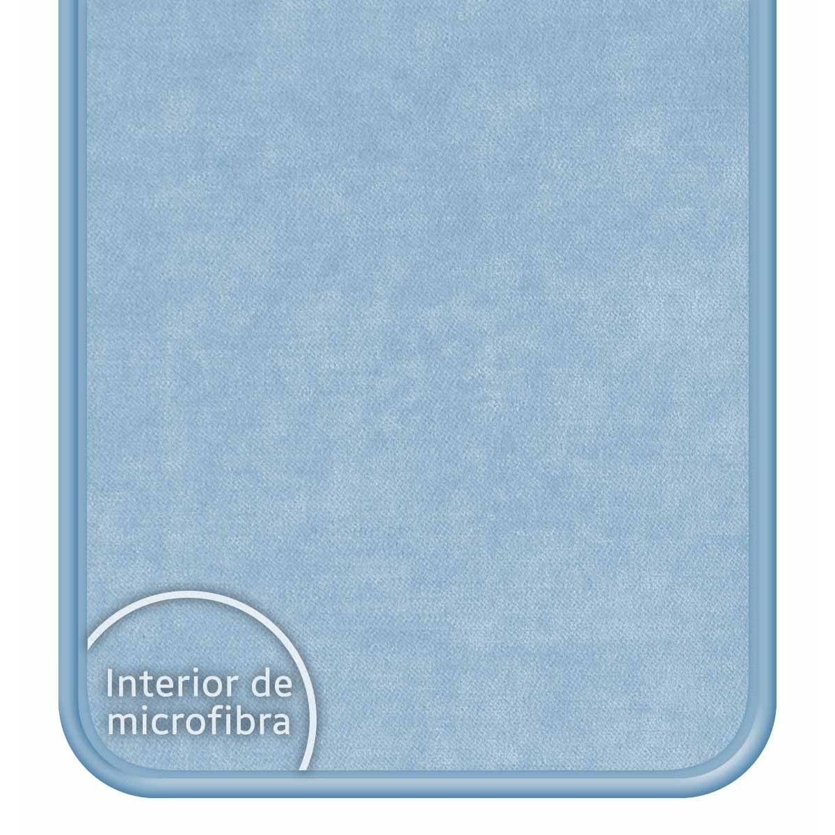 Funda Silicona Líquida Ultra Suave para Xiaomi Poco F4 5G color Azul