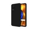 Funda Silicona Líquida Ultra Suave para Xiaomi Poco F4 5G color Negra
