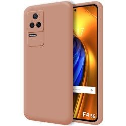 Funda Silicona Líquida Ultra Suave para Xiaomi Poco F4 5G color Rosa