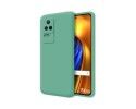 Funda Silicona Líquida Ultra Suave para Xiaomi Poco F4 5G color Verde