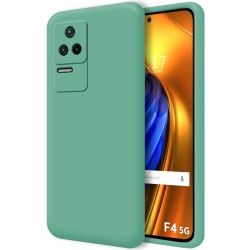 Funda Silicona Líquida Ultra Suave para Xiaomi Poco F4 5G color Verde